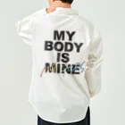 ラブまし屋さんのMY BODY IS MINE（NY）-BK ワークシャツ