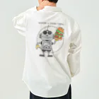 イラスト MONYAAT の私はロボットではありません Work Shirt