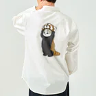 mofusandのねこかぶり（レッサーパンダ） Work Shirt