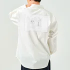 やろいちさんのお店の4コマ漫画「美容院」2コマ目 Work Shirt