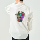 sandy-mのメキシコ風ドクロ Dia de muertos Work Shirt