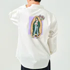 こばちデザインのシティポップx聖母マリア ワークシャツ