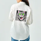 withCatsのおどろき猫 Work Shirt