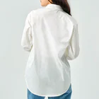 LalaHangeulのメンダコさんドットバージョン Work Shirt