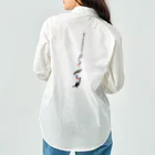 エダマメトイチ雑貨店のLet's enjoy bird watching ! 薄い色用 Work Shirt