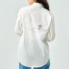ビールとアート TM-3 Designの名画 × スイーツ（麗子微笑） ワークシャツ