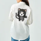 みきぞーん｜保護猫 ミッキー画伯と肉球とおともだちのmaruku Work Shirt