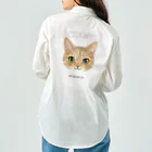 猫のイラスト屋さんのchamyi ワークシャツ