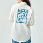 masahiro_minami_artのTHE SKY IS THE LIMIT（ブルー） Work Shirt
