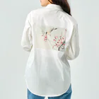 MUGEN ARTの小原古邨　梅に鶯　Ohara Koson / Songbird on blossom branch Work Shirt