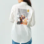MUGEN ARTの歌川国芳 / 猫浮世絵 / 流行猫の戯 / 梅が枝無間の真似　 Work Shirt