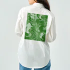 Japan Suki SukiのJAPAN ITEM - 鯉 KOI green ワークシャツ