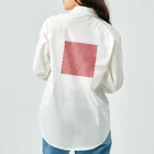🍩tarojiro(たろじろ) shop🍩のHEEL BOOTS MONSTER by AI模様 ワークシャツ