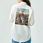 世界美術商店の牧場の聖母 / Madonna del Prato Work Shirt