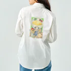 放課後屋のオムライス back print Work Shirt