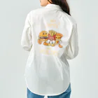 jamfish_goodiesのEAT HAPPY Work Shirt