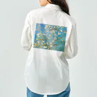 世界の名画館 SHOPのゴッホ「花咲くアーモンドの木の枝」 Work Shirt