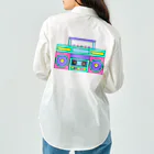 Lucia BOXの90’S　LOVE ITEM　ラジカセ Work Shirt