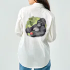 Sticker-Jrのゴリラ「gorugo」の日常 ワークシャツ