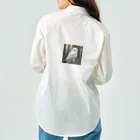 のびのびショップのAI ふりかえり美フクロウ Work Shirt