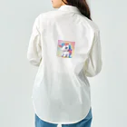 unicorn_dreamsのつぶらなユニちゃん Work Shirt