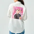 ワンダーワールド・ワンストップのピンク髪の女の子④ Work Shirt