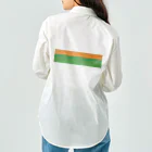 レールファン&スピリチュアルアイテムショップの鉄道カラー風デザイン231 ワークシャツ