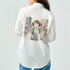 底辺の底辺好きな事を気ままに…。の走る元気な女の子 Work Shirt