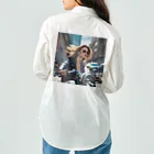 Enigma_WhispererのBike Woman2 Work Shirt