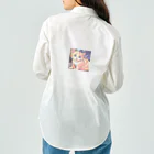 nakasaanのかわいい子猫グッズ Work Shirt