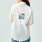 G7のショップの 幻想の浮遊アイランド コレクション（Fantastical Levitating Islands Collection） Work Shirt