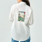 浮世絵屋の広重「冨二三十六景⑧　東都あすか山」歌川広重の浮世絵 Work Shirt