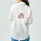 luckyTigerのゲーム女子 Work Shirt