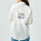 田舎老人只爺のボードゲームを楽しんでいる美人 Work Shirt