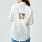 クロスクリエイティブの琉球伝説の美女 Work Shirt