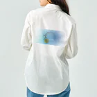 latitudeの月と太陽(横長) ワークシャツ