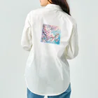 終わらない夢🌈の美しい桜🌸✨ Work Shirt