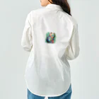 あんぽぴゅらーあーてぃすとのCat Work Shirt