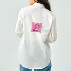 らっきーだよねのピンクガネーシャ　がねちゃん Work Shirt