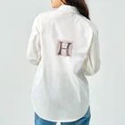 ぬぬぬの家のアルファベットのH ワークシャツ