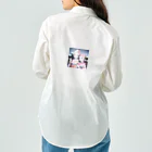 bigbamboofamilyの白く透き通る肌の娘達 Work Shirt