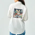 うさぎやの宇宙を旅するうさぎ2 Work Shirt