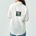 AQUAMETAVERSEのグリーン好きの女性　なでしこ1478 Work Shirt