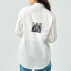 namuhatimanのムキムキなゴリラ ワークシャツ