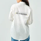 💻ⓅⒸ🄵🅁🄴🄴🄳🄾🄼＠なんちゃってエンジニアリング。のPC-FREEDOM Official グッズ ワークシャツ