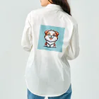 動物好きのあなた絵の愛犬家のためのグッズシリーズ Work Shirt