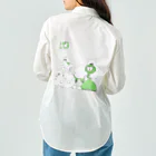 他人行儀な山の神のまぜろ！緑 Work Shirt