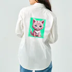 chururieraの子ねこのチュルリエラくん Work Shirt