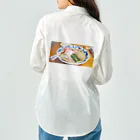 Japanstreetのラーメン　旨い　激うまラーメン　塩味 ワークシャツ