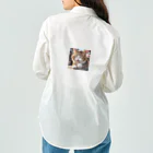 oz-chanの何かしようとしてる猫 ワークシャツ